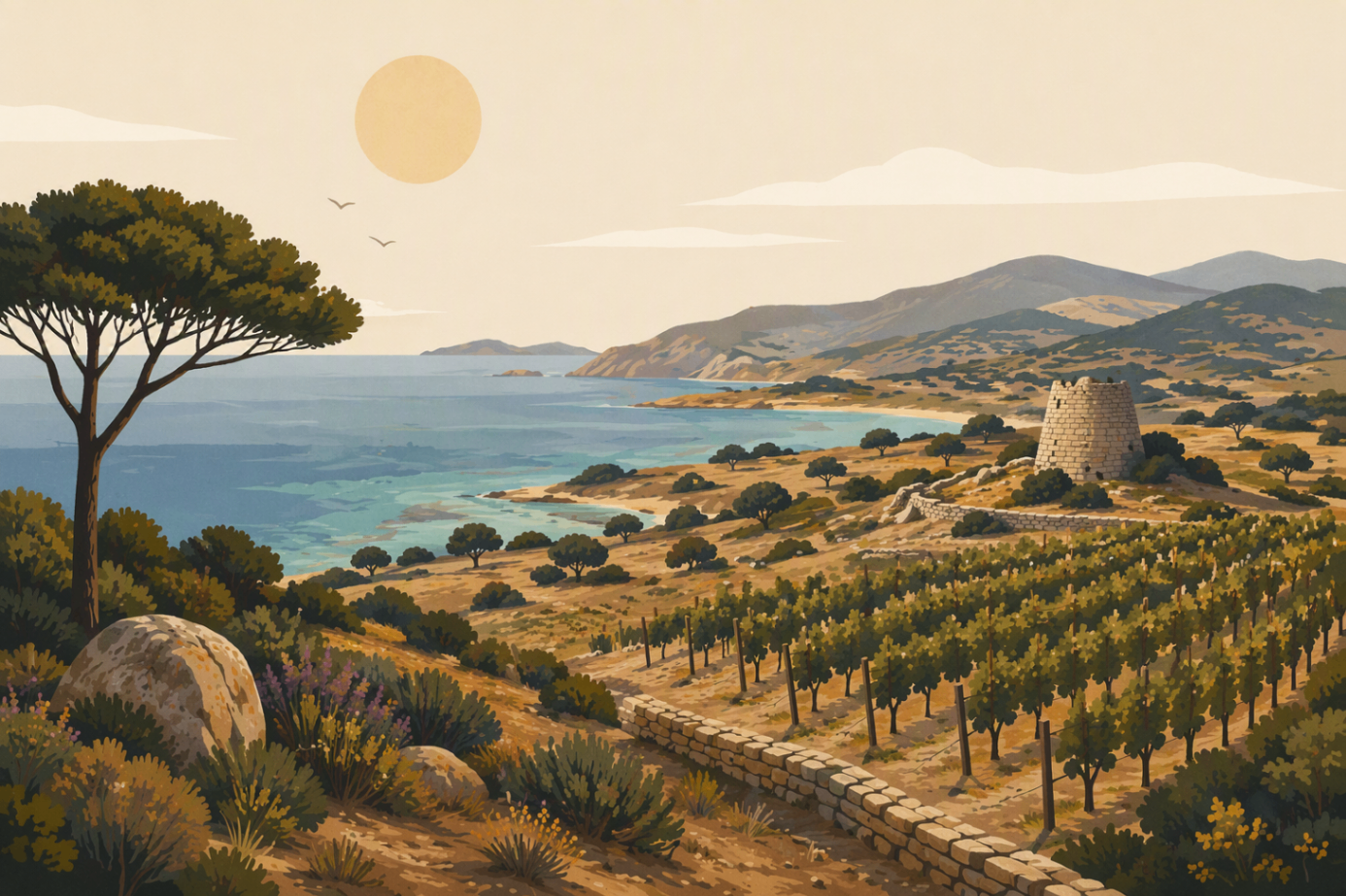 Vigneti in Sardegna