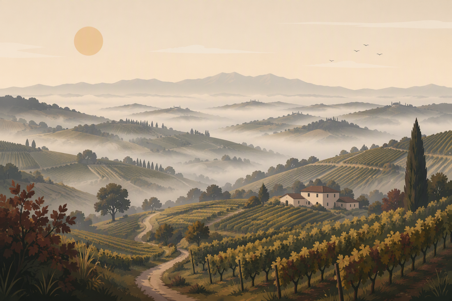 Vigneti in Piemonte