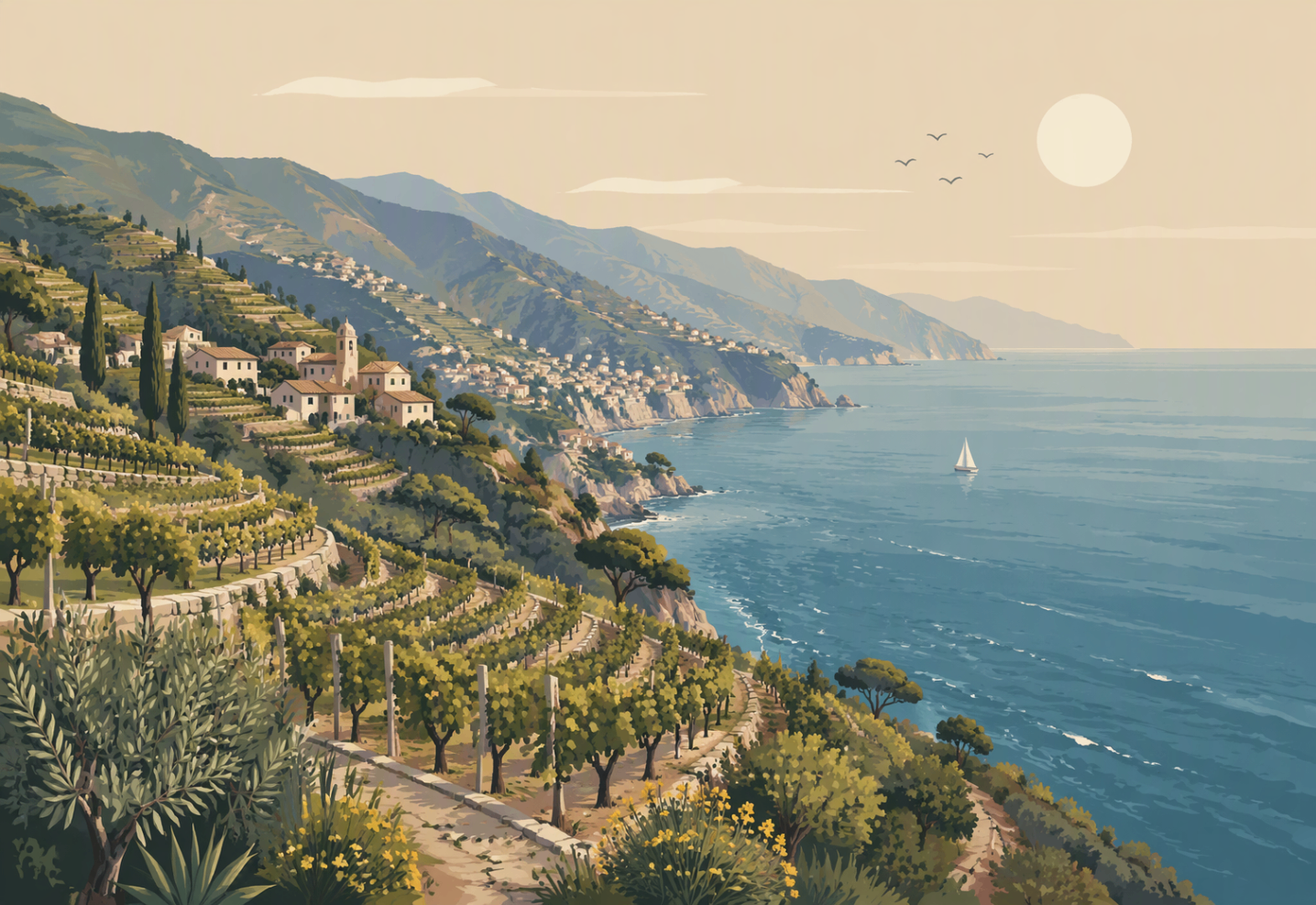 Vigneti in Liguria