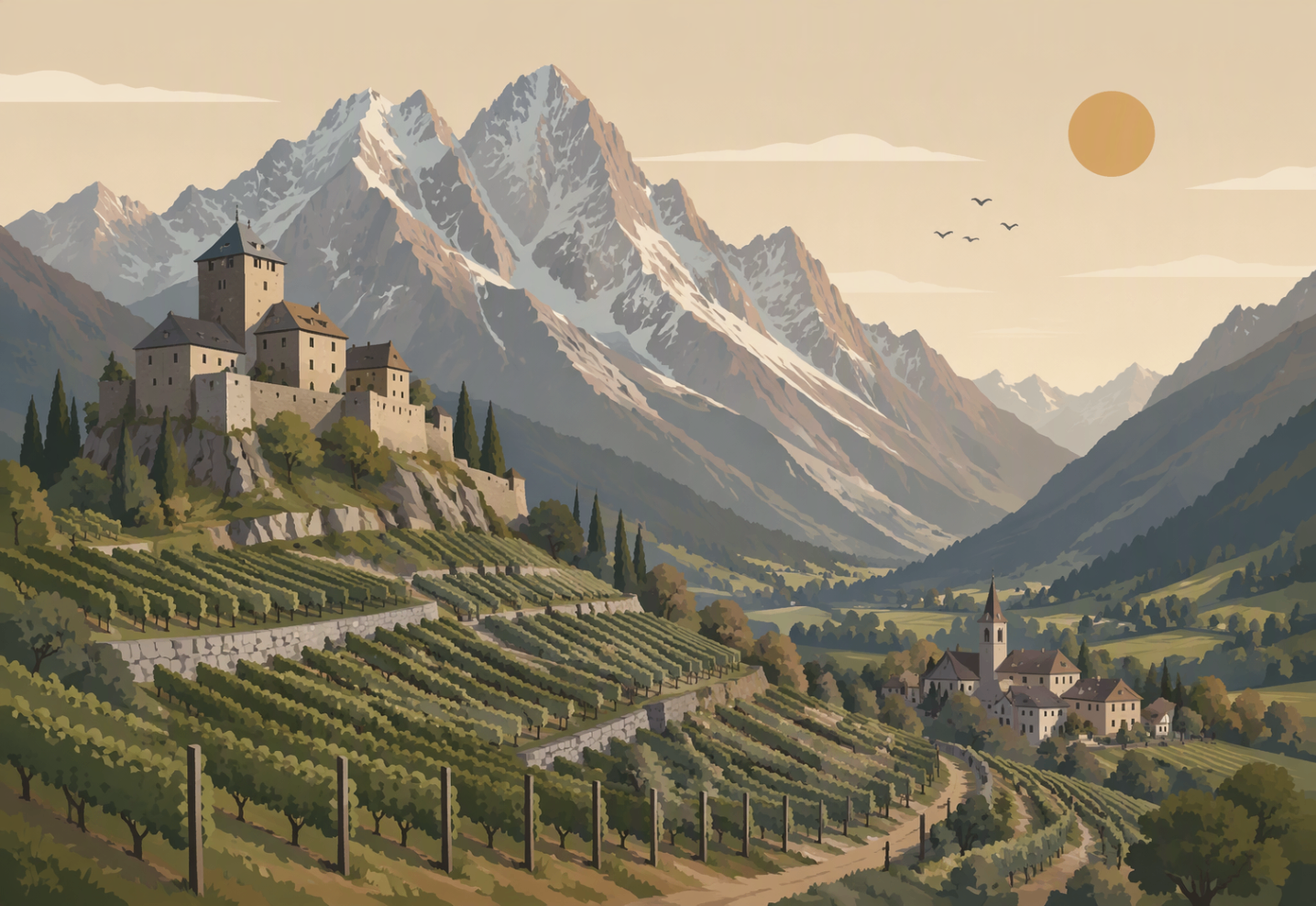 Vigneti in Valle d'Aosta